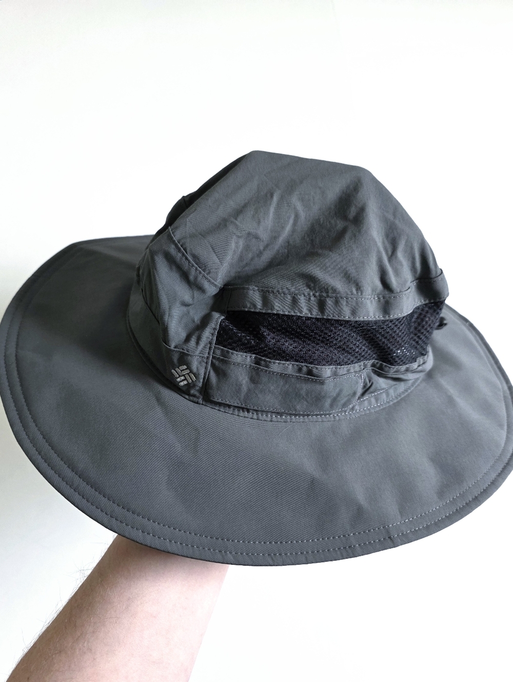 Columbia Bora Bora II Booney Camping Hiking Bucket Hat Gray Full Brim Omni-shade